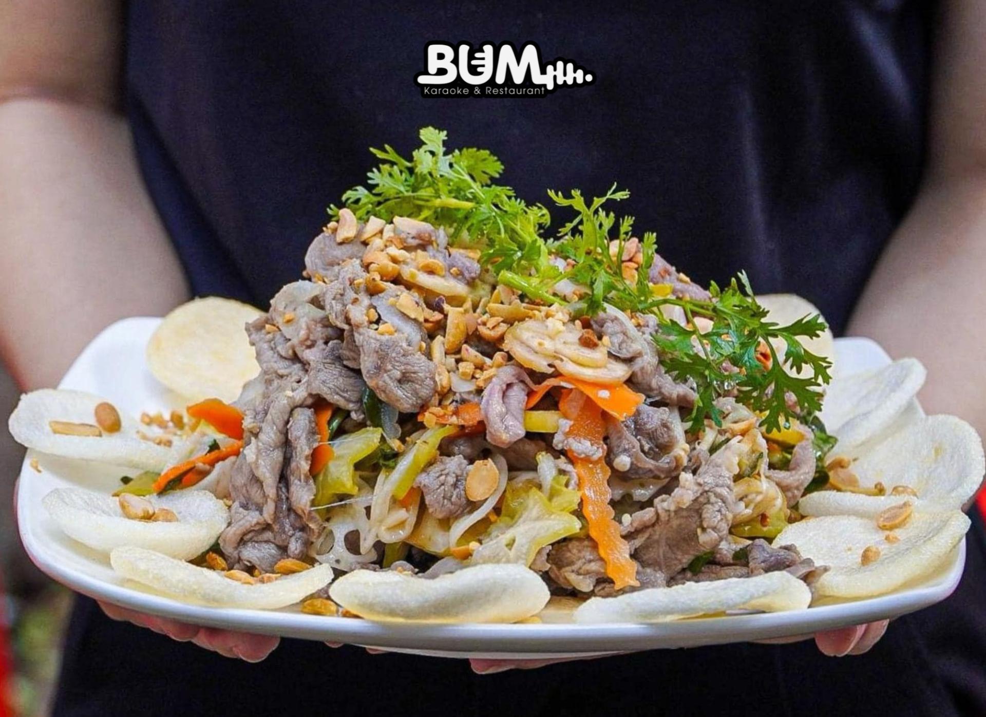 Gỏi bò bóp thấu